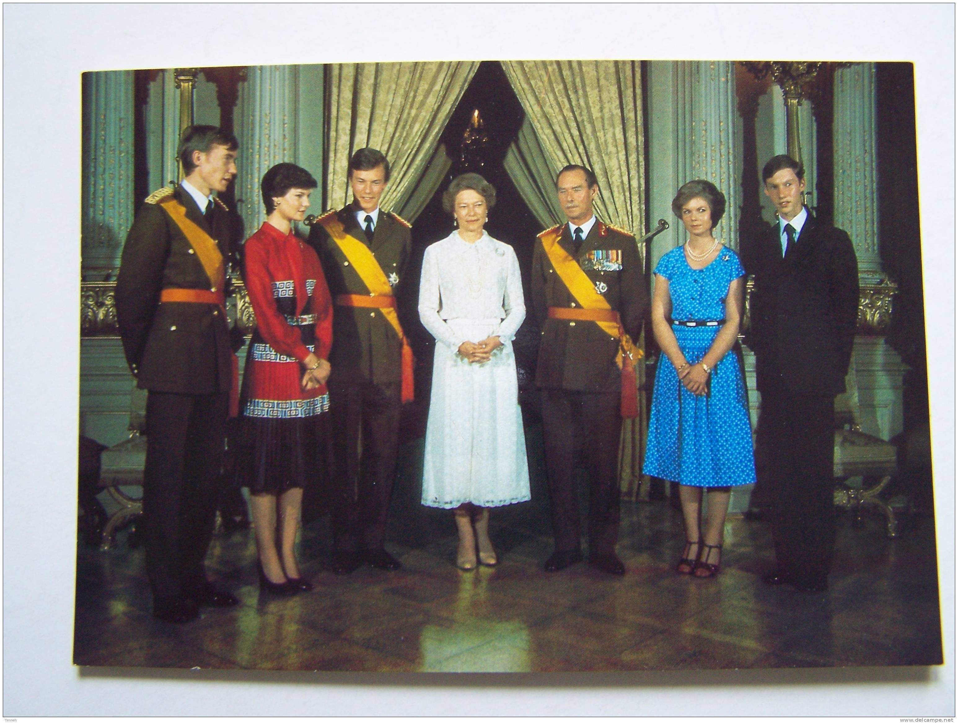 LA FAMILLE GRAND DUCALE - LUXEMBOURG- - Familia Real