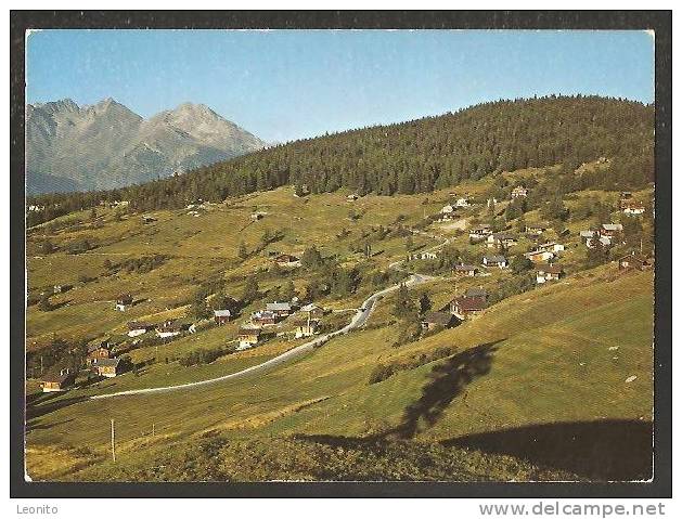 Voralpe Ronalp Ob Bürchen Wallis Stempel Bürchen 1972 - Bürchen