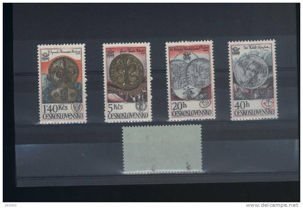 Timbres   N° 2258/62  --  Neuf ** -   CESKOSLOVENSKO - Unused Stamps