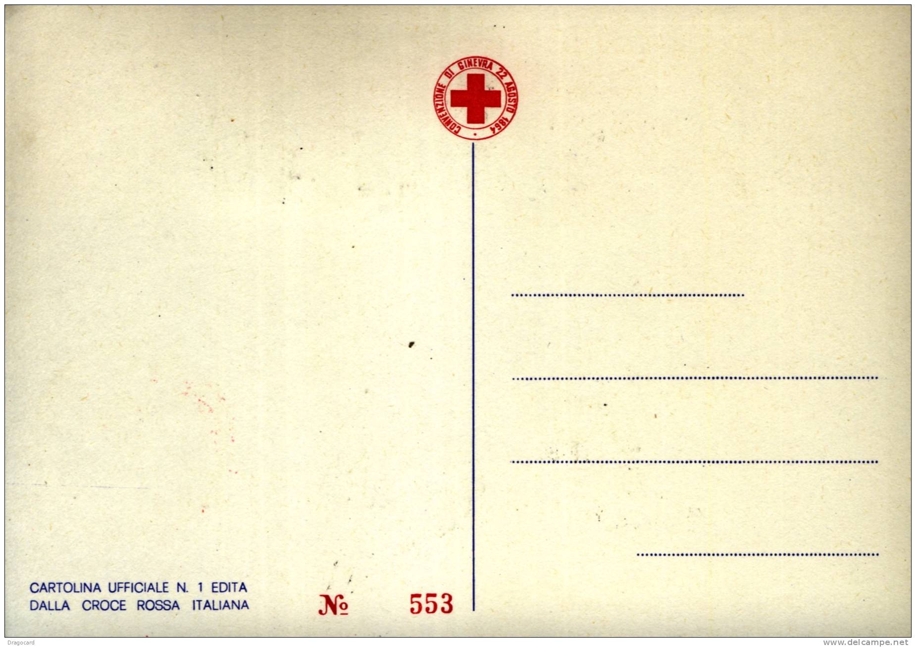 ROMA  HENRI DUNANT CARTOLINA NUMERATA    CROCE ROSSA - CROIX ROUGE -ROTES KREUZ  - RED CROSS    MAXIMUN  FDC - Red Cross