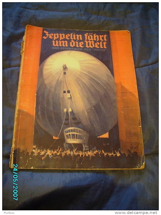 ZEPPELIN DIRIGIBLE, OVER THE WORLD, DER WOCHE SPECIAL ISSUE - Automobile & Transport