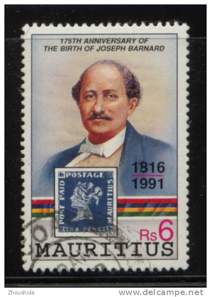 Maurice (Mauritius)  Famous Person R6 - Maurice (1968-...)