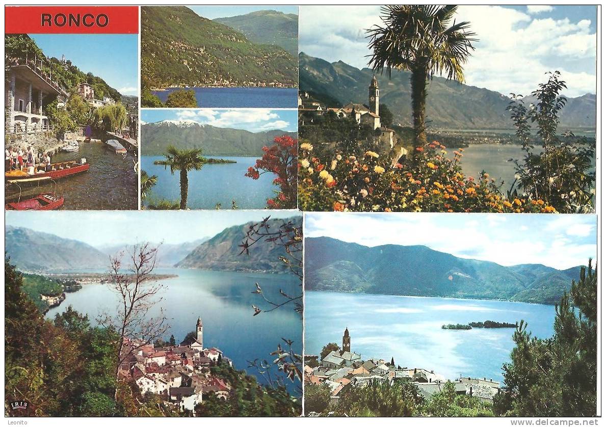 Ronco S/Ascona 22 Verschiedene Ansichtskarten Ab 1961 - Ascona