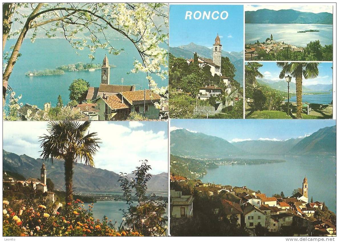 Ronco S/Ascona 22 Verschiedene Ansichtskarten Ab 1961 - Ascona
