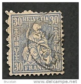 SUISSE -   N°  46 - O -  Cote 9  € - Oblitérés