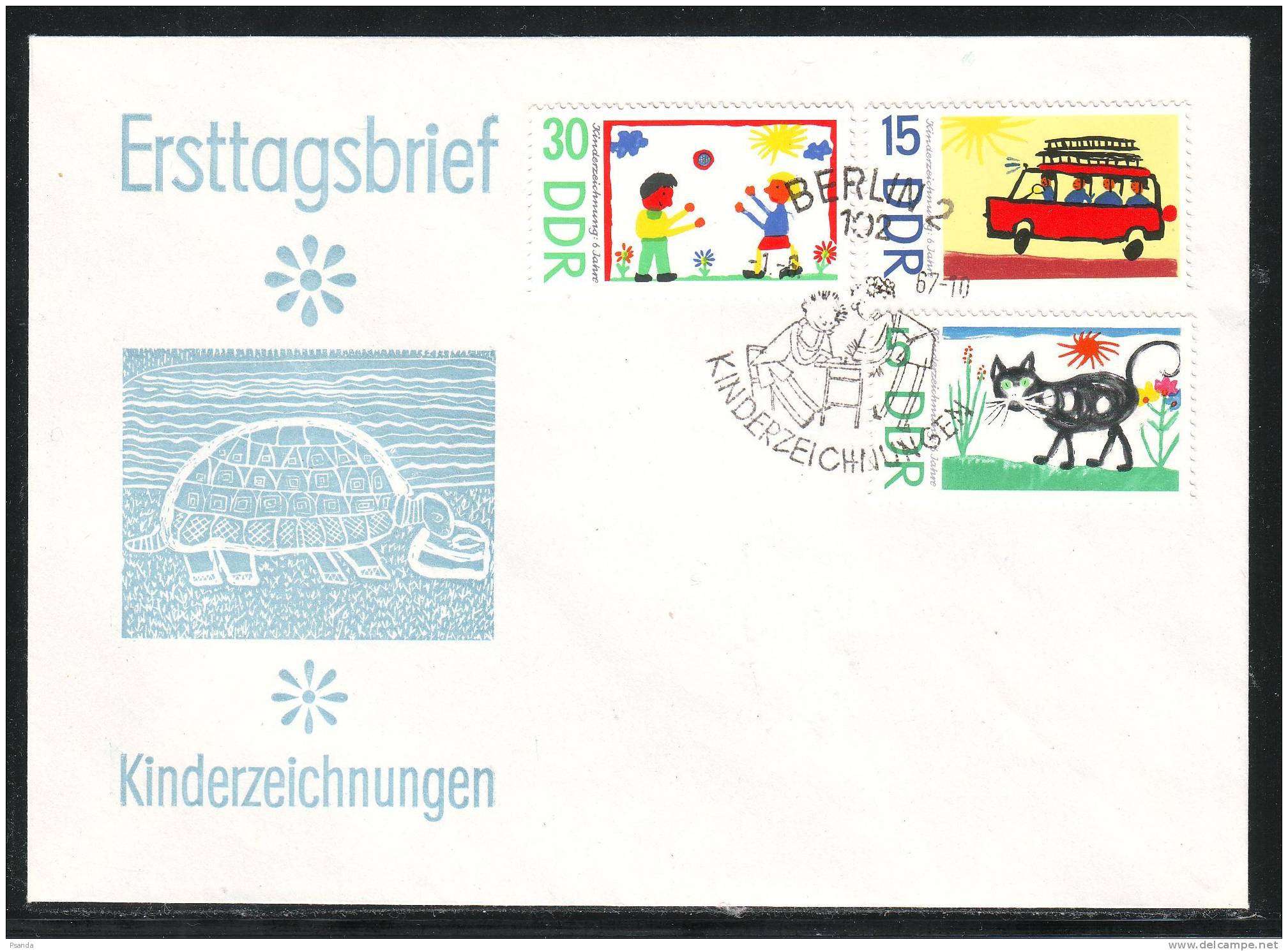 1967  Germany DDR Mino 11280-1285 FDC - Cartas & Documentos