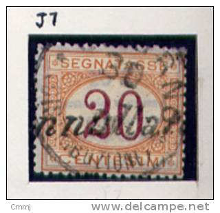 1890/94 - Regno -  Italia - Italy - Italie - Italien - Segnatasse - Sass. N. 22 USED -  (W0208...) - Portomarken