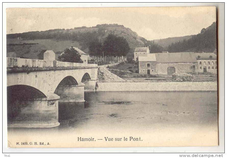 D8135 - Hamoir - Vue Sur Le  Pont - Hamoir