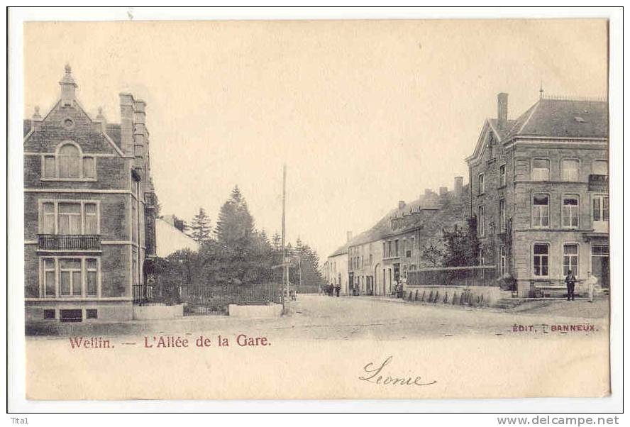 D8170 - Wellin - L' Allée De La Gare - Wellin