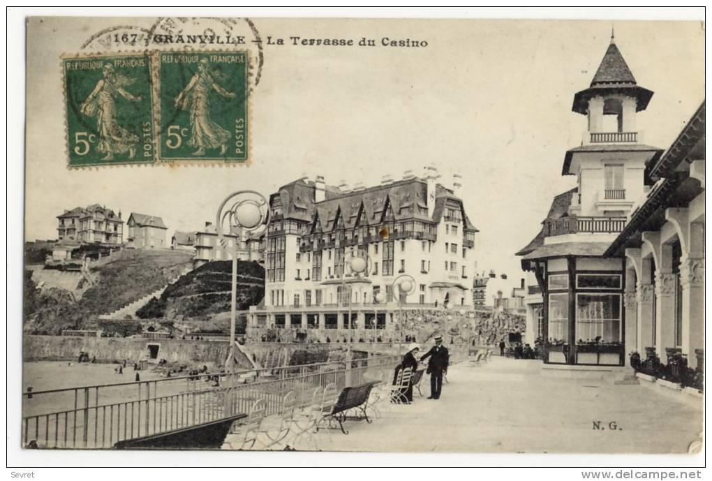 GRANVILLE  - La Terrasse Du Casino . - Granville