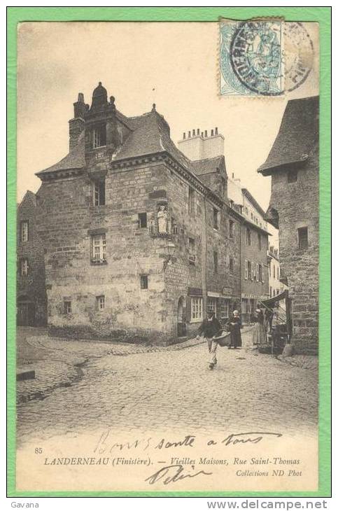 29 LANDERNEAU - Vieilles Maisons, Rue Saint-Thomas - Landerneau