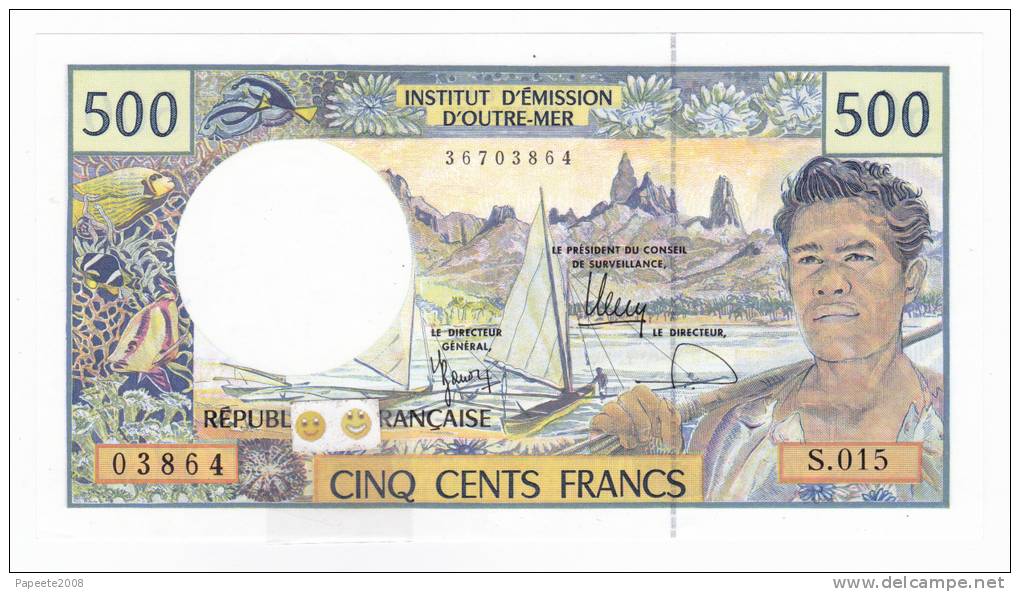 Polynésie Française / Tahiti - 500 FCFP - Alphabet S.015 / 2011 / Besse - Neuf  / Jamais Circulé - Territoires Français Du Pacifique (1992-...)