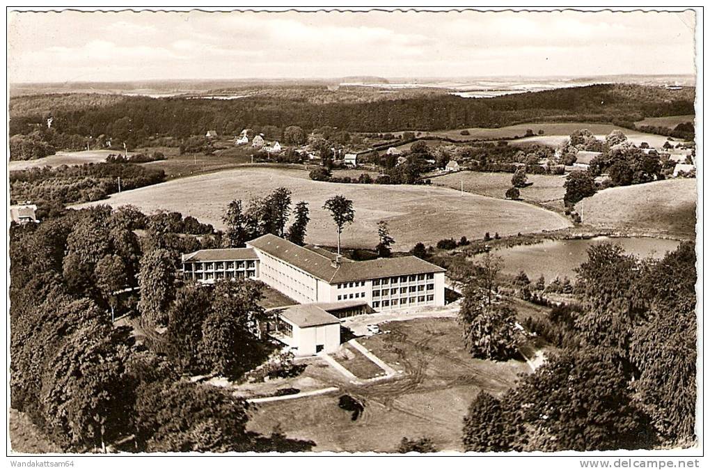 AK 1923 SANATORIUM HÄNGEBARGHORST Holsteinische Schweiz 27.11.61 (24b) EUTIN-SIELBECK Nach Lübeck Mit 1 X 10 PF - Malente-Gremsmuehlen