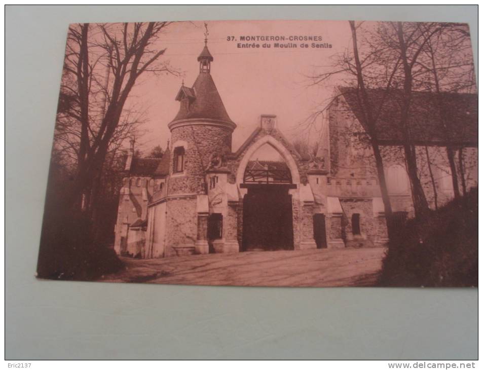 ENTREE DU MOULIN DE SENLIS.. - Montgeron