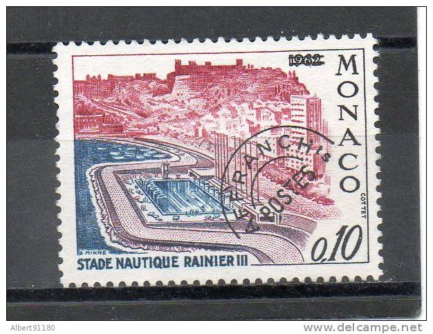 MONACO Préoblitéré 10c Noir Rouge Violet Outremer 1964-67 N°23 - Precancels