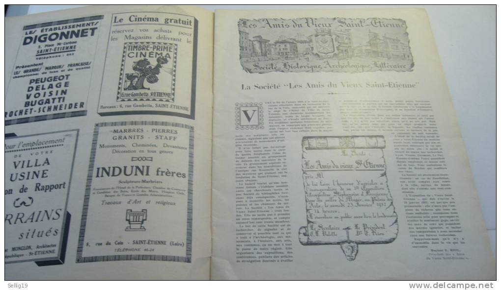 La Région Illustrée - Exposition Du Vieux St Etienne - Revues Anciennes - Avant 1900