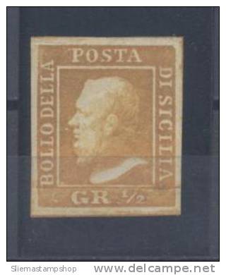 SICILY - 1/2GR. PLATE 1, POSITION 32 - V4660 - Sizilien