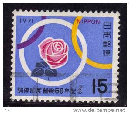 Japon 1971 N°Y.T. ;  1021 Obl. - Used Stamps