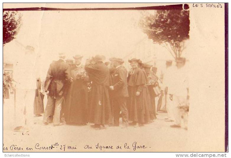 Les Sables D'Olonne..  85   .Religion.. Les Pères En Correctionnel Le 27 Mai (voir Scan) - Sables D'Olonne