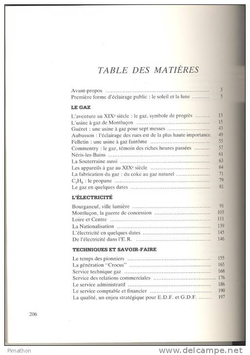 LES ARTISANS DE LA LUMIERE 1800-1990,( Livre De 206 Pages) - Auvergne