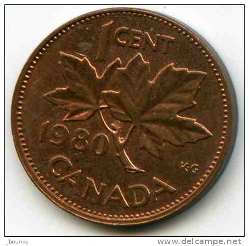 Canada 1 Cent 1980 KM 127 - Canada