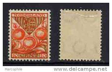 PAYS BAS  / 1926 -  # 188 POUR L ENFANCE 10 C. ROUGE ET OLIVE  *  (ref T87) - Ongebruikt