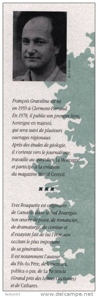 LIVRE L'INVENTION DU MASSIF CENTRAL PAR FRANCOIS GRAVELINE EDITIONS DU MIROIR AUVERGNE PUY-DE-DÔME - Auvergne