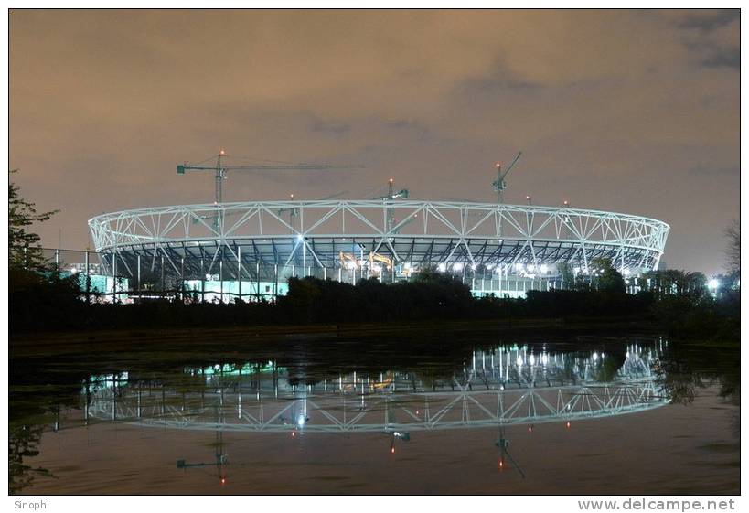 03A045   @   2012 London Olympic Games Stadium    ,  ( Postal Stationery , Articles Postaux ) - Sommer 2012: London