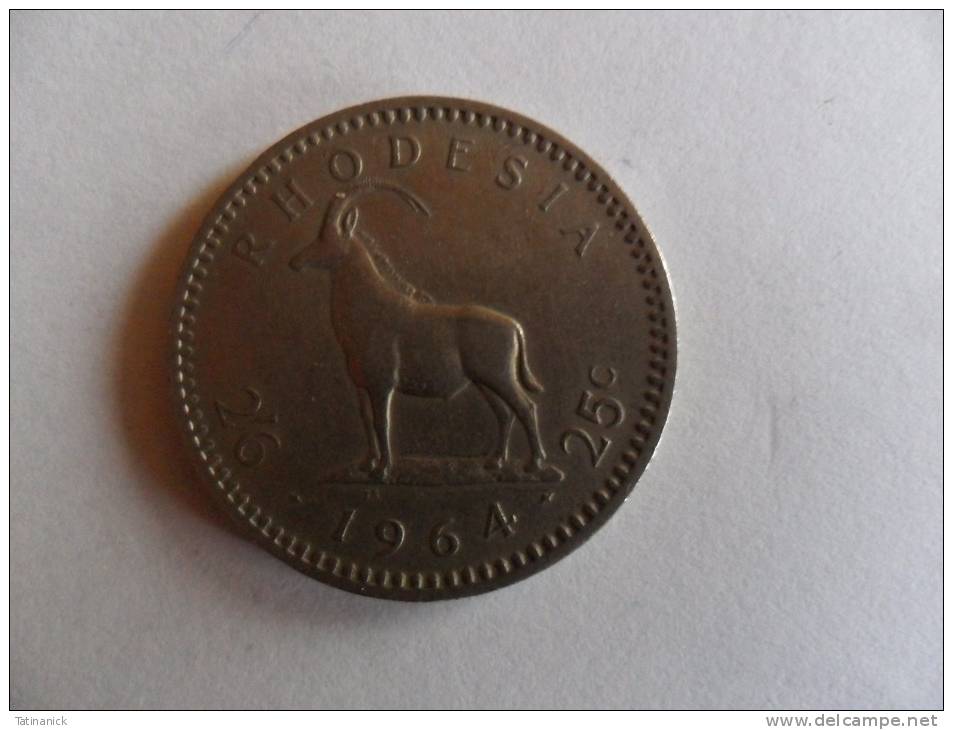 2.50 Shillings 1964 - Rhodesien