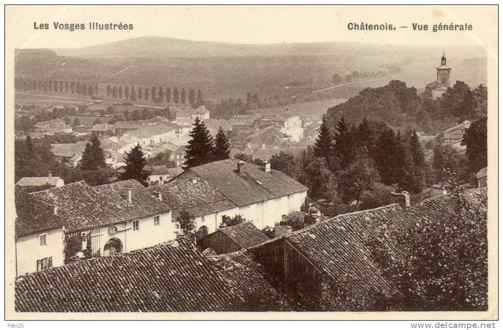 CHATENOIS  Vue Générale - Chatenois