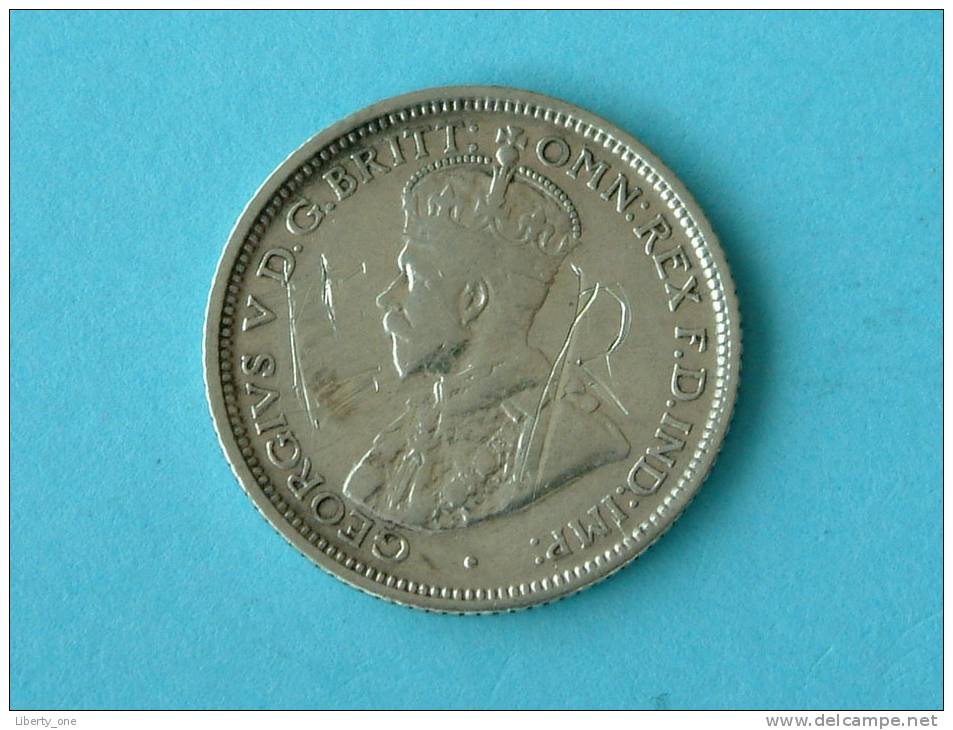 1917 M - SIX PENCE / KM 25 ! - Andere & Zonder Classificatie