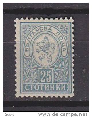 L1027 - BULGARIE BULGARIA Yv N°34 * - Unused Stamps