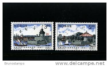 NORWAY/NORGE - 1991  KRISTIANSAND  SET  MINT NH - Neufs