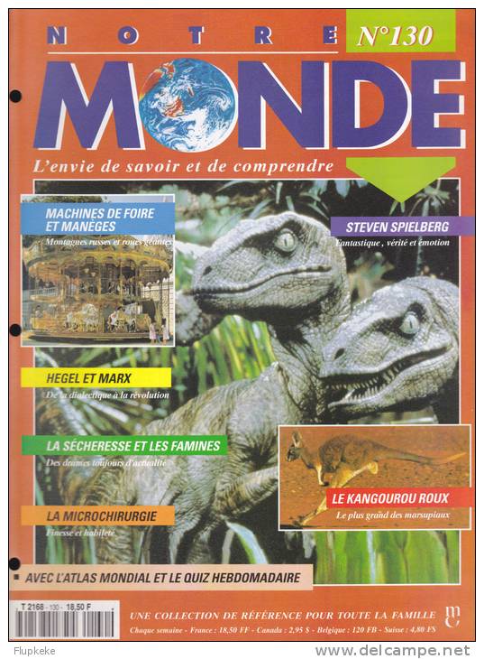 Notre Monde 130 Encyclopédie Marshall Cavendish 1997 - Encyclopaedia