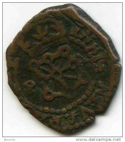 Espagne Spain Navarre 4 Cornados 2 Maravedis Entre 1622 - 1641 Philippe IV KM 20 - First Minting