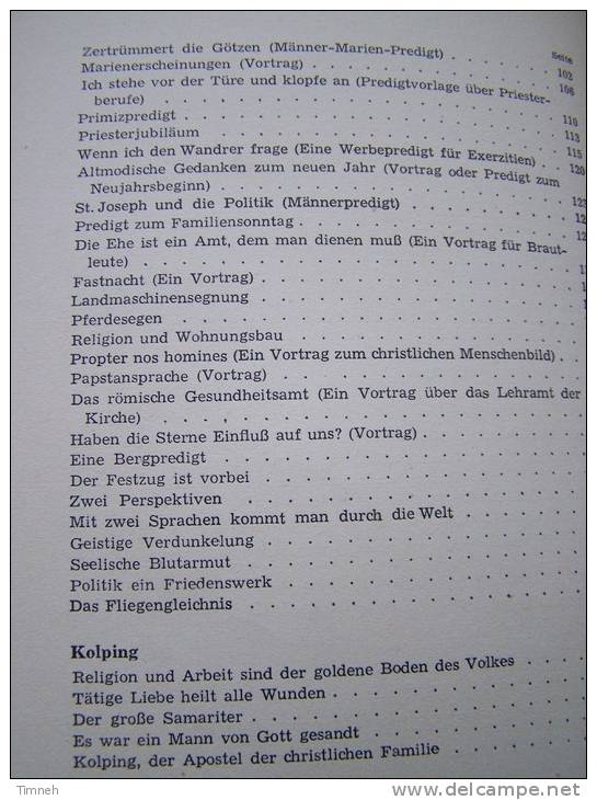 GOTTES REICH IN UNSERER WELT - Dr ALOIS STIEFVATER - Werkbuch Für Predigt Und Vortrag Männerarbeit-Winfried Werk- - Christianisme