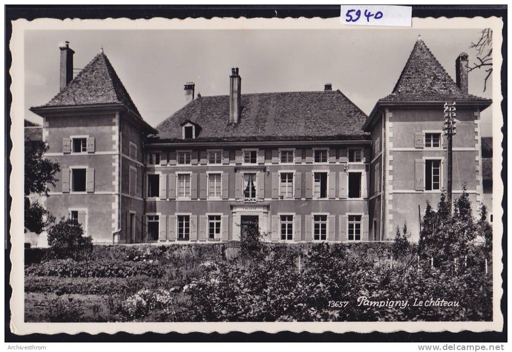 Pampigny : Le Château Vers 1974 (5940) - Pampigny