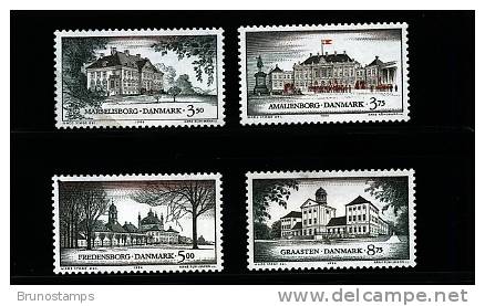 DENMARK/DANMARK - 1994  CASTLES  SET  MINT NH - Unused Stamps