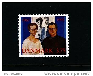 DENMARK/DANMARK - 1992  WEDDING ANNIVERSARY  MINT NH - Unused Stamps