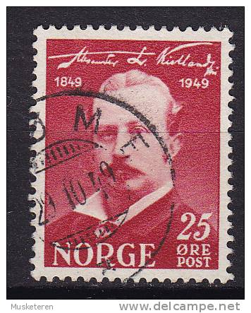 Norway 1949 Mi. 340      25 Ø Alexander Lange Kielland - Used Stamps