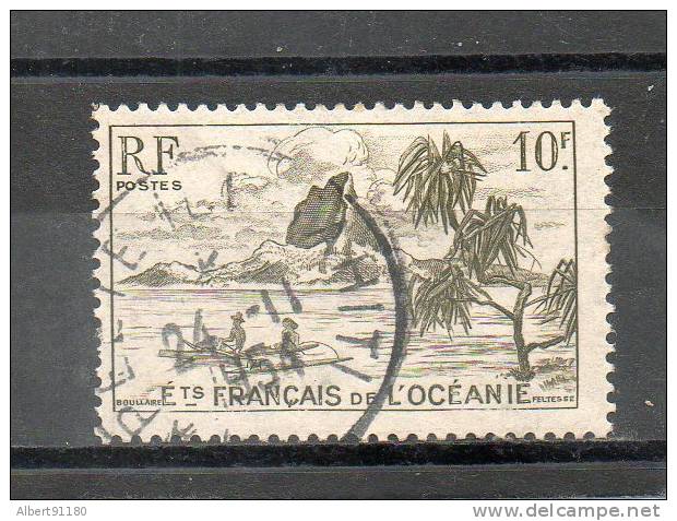 OCEANIE 10f Brun Olive  1948 N°197 - Gebraucht