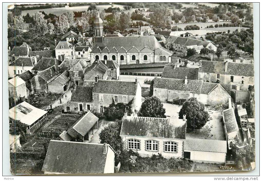 BAZOCHES SUR HOËNE   -  Vue Aérienne (carte Vendue En L'état). - Bazoches Sur Hoene