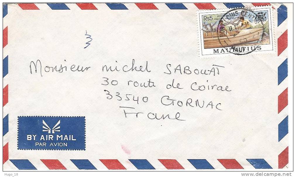 Lettre Ile Maurice Mauritius - Maurice (1968-...)