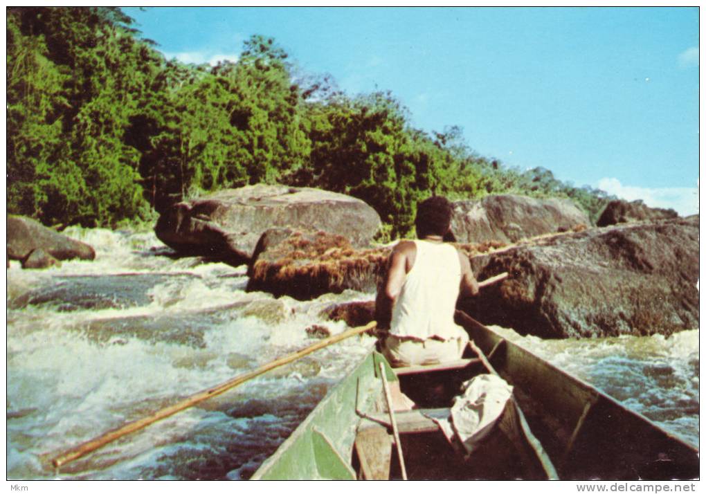 Rapids Soela´s In The Palo Rivier - Surinam