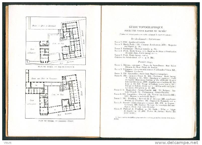 LE MUSEE DE DIJON, Ancien Livre, Collections Publiques De France Memoranda, De Joliet Et Mercier, 64 Pages... - Bourgogne