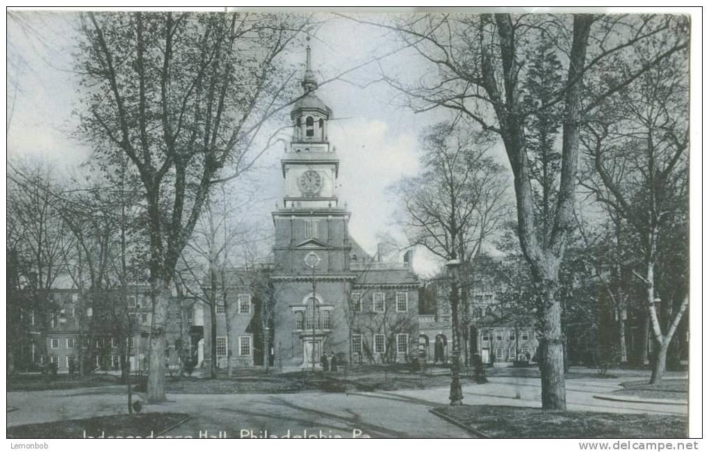 USA – United States – Independence Hall, Philadelphia, PA, Early 1900s Unused Postcard [P6383] - Philadelphia