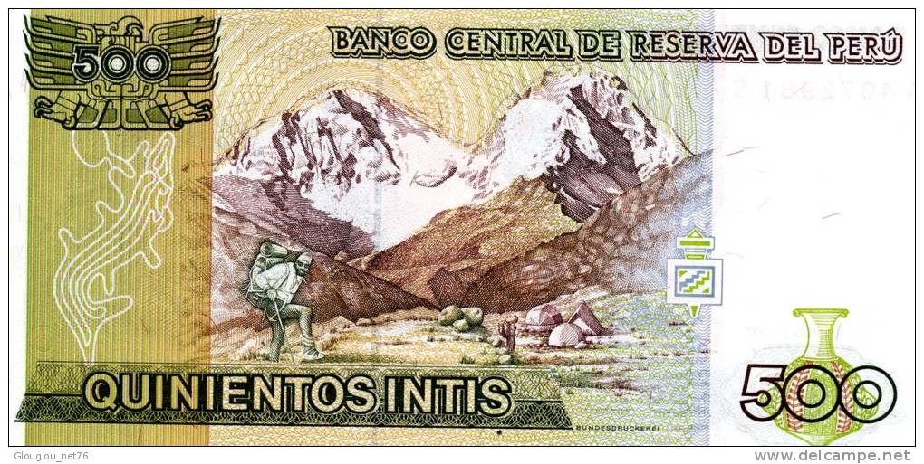 BEAU BILLET DU PEROU ...A 4072981 S...... VOIR SCANNER - Peru