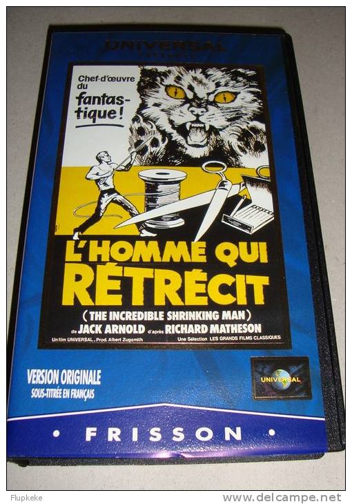 Vhs Pal L´Homme Qui Rétrécit The Incredible Shrinking Man Jack Arnold 1957 Version Originale Sous-titrée Français - Sciences-Fictions Et Fantaisie