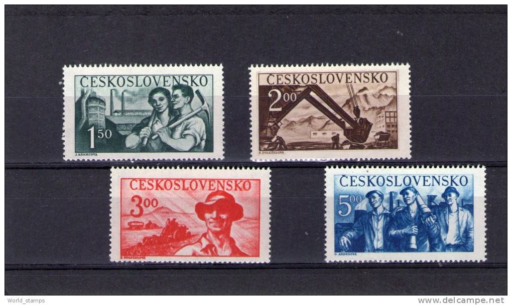 TCHECOSLOVAQUIE 1950 * - Unused Stamps