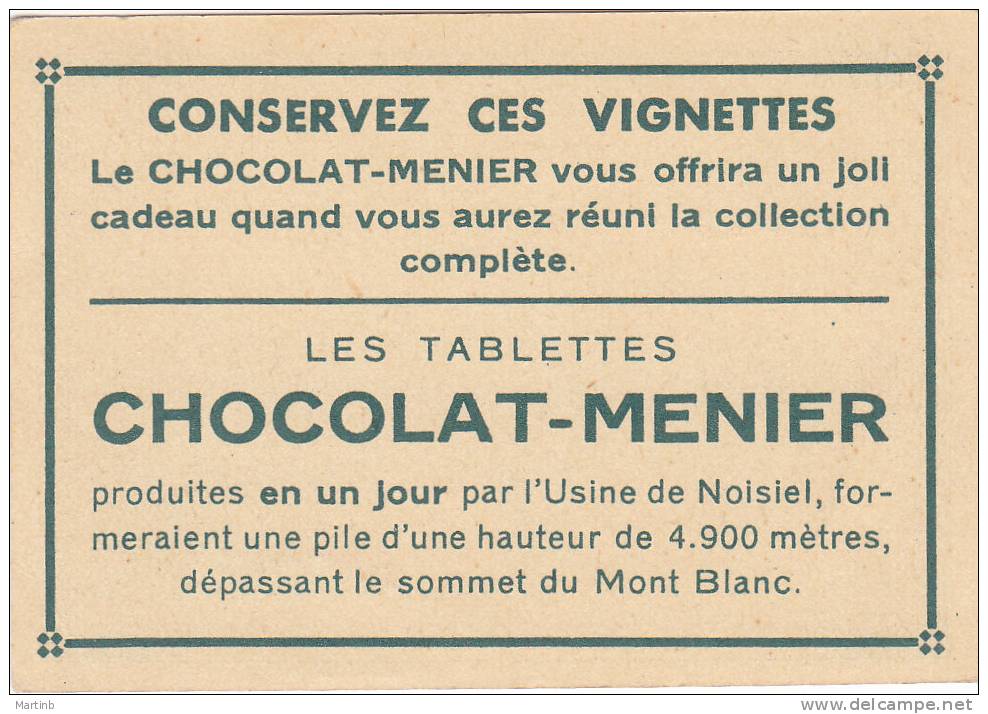 CHROMO  Image Chocolat MENIER  YPRES  Le Beffroi  N° 78 - Menier